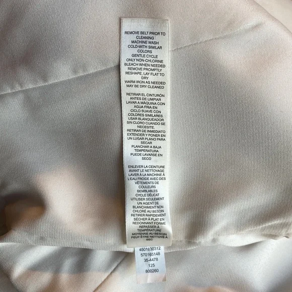 WHBM Belted Fit-And-Flare Dress - Picture 11 of 11